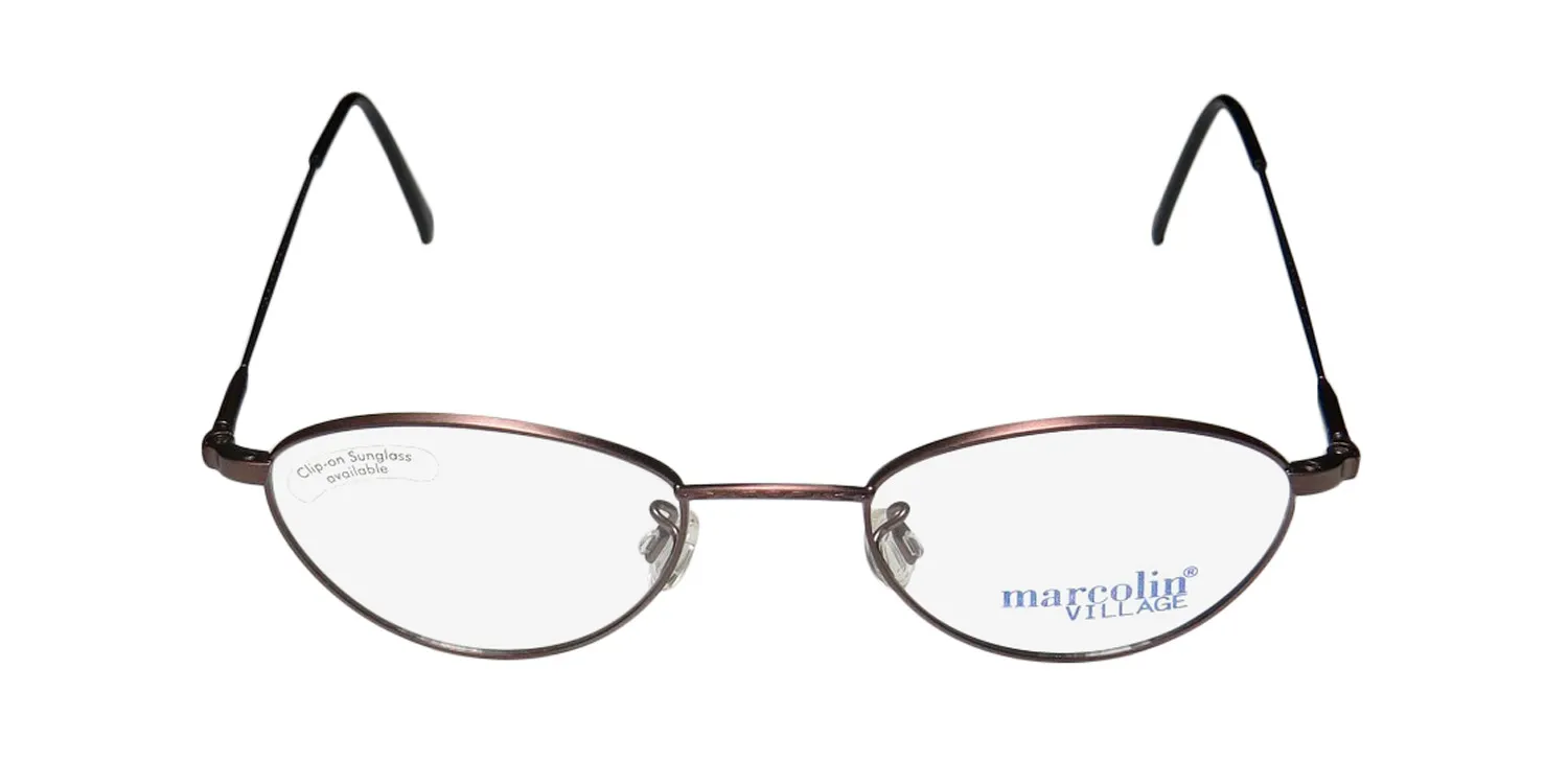 Marcolin Village 47 6395 54 Eyeglasses Brown 47mm Unisex 3