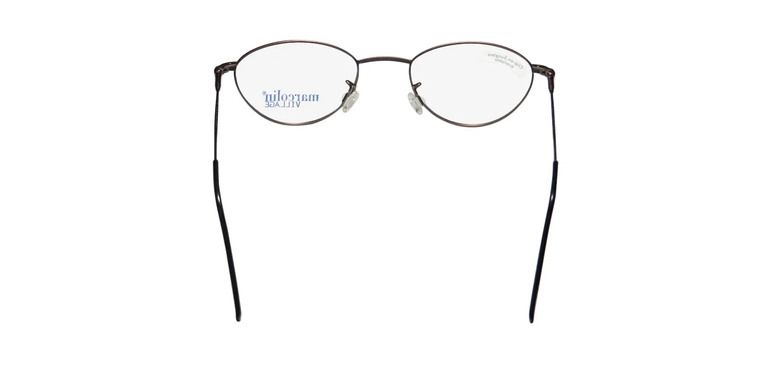 Marcolin Village 47 6395 54 Eyeglasses Brown 47mm Unisex 5
