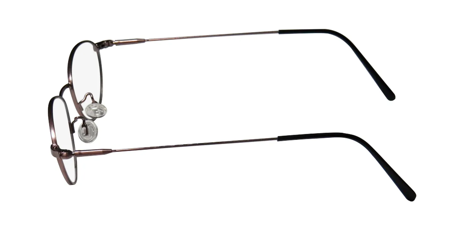 Marcolin Village 47 6395 54 Eyeglasses Brown 49mm Unisex 4