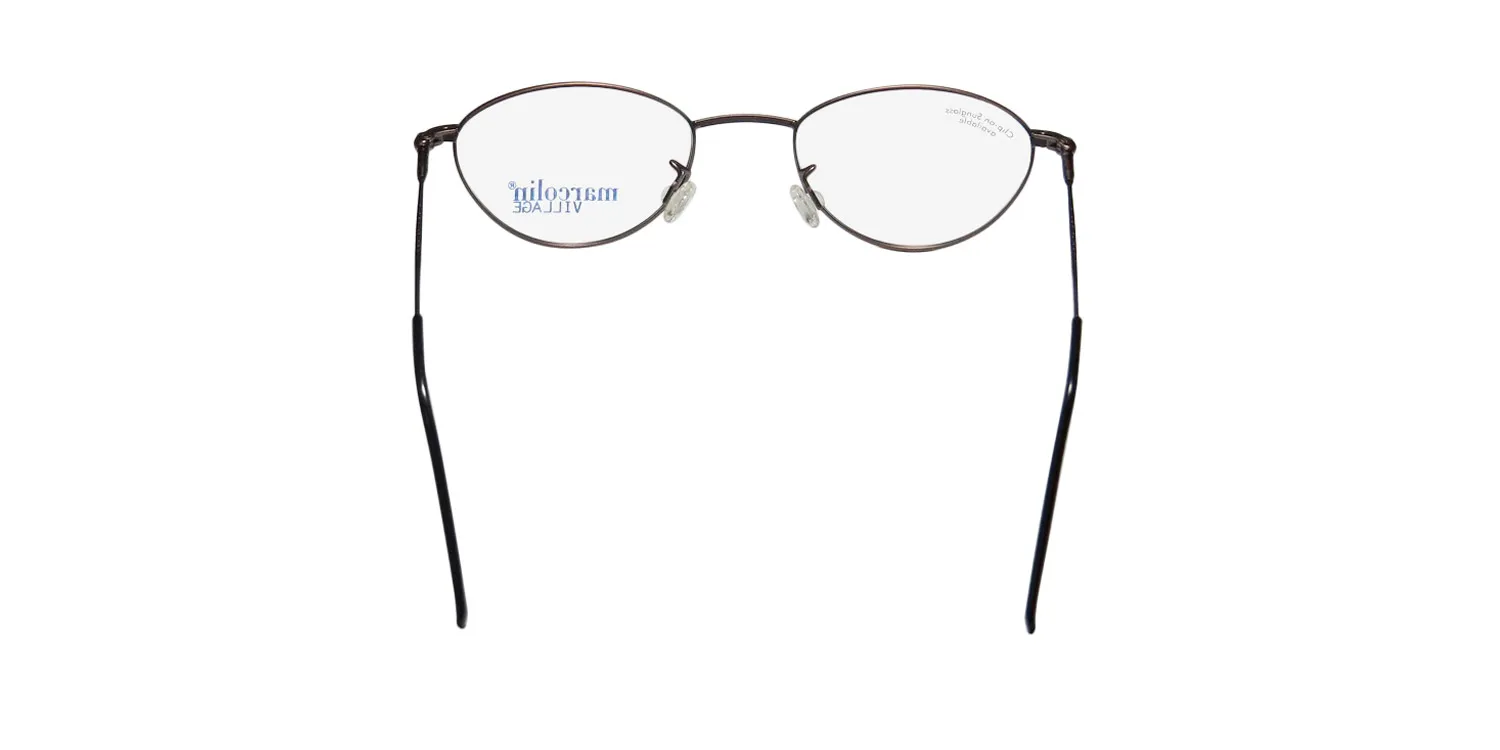 Marcolin Village 47 6395 54 Eyeglasses Brown 49mm Unisex 5