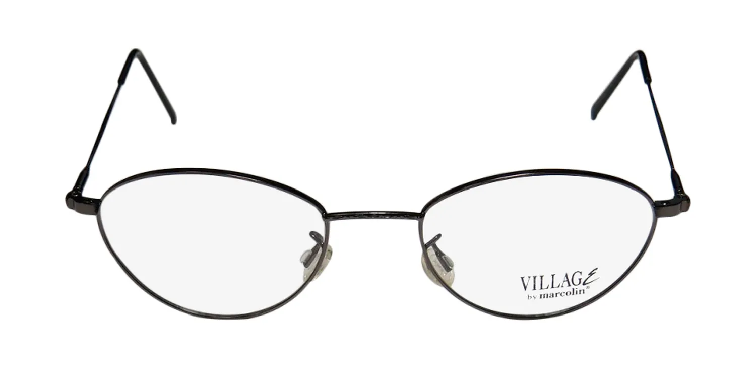 Marcolin Village 47 6395 306 Eyeglasses Gunmetal 49mm Unisex 3