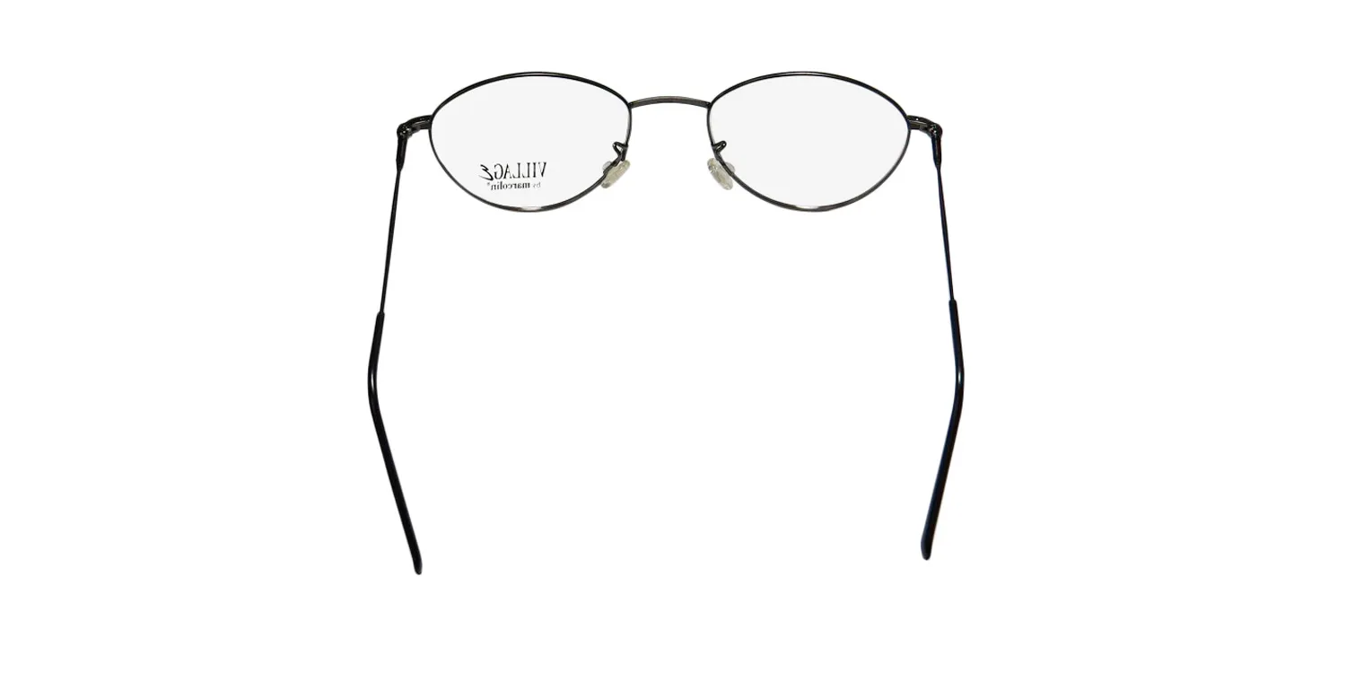 Marcolin Village 47 6395 306 Eyeglasses Gunmetal 49mm Unisex 5