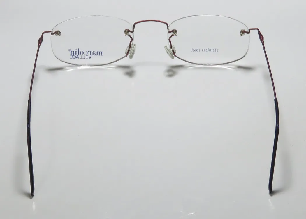 Marcolin Village 57 515 Eyeglasses Wine 50mm Unisex 5
