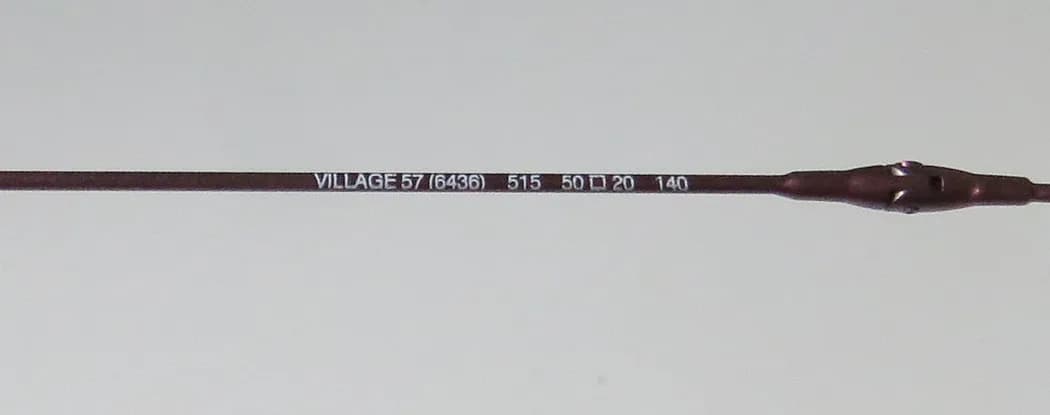 Marcolin Village 57 515 Eyeglasses Wine 50mm Unisex 7