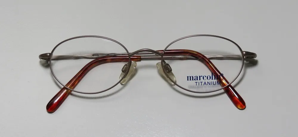 Marcolin 2030 029 Eyeglasses Pale Brown 46mm Unisex 2