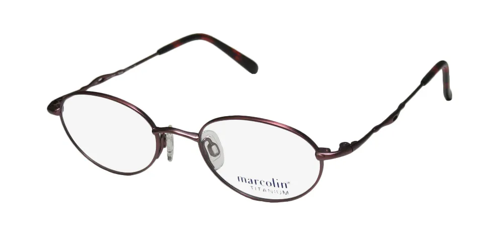 Marcolin 2030 104 Eyeglasses Red Bronze 46mm Unisex