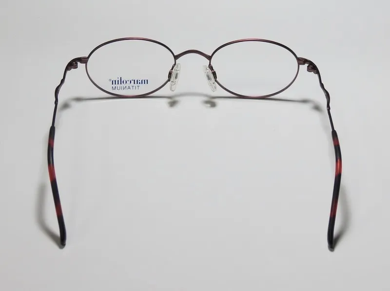 Marcolin 2030 104 Eyeglasses Red Bronze 46mm Unisex 5