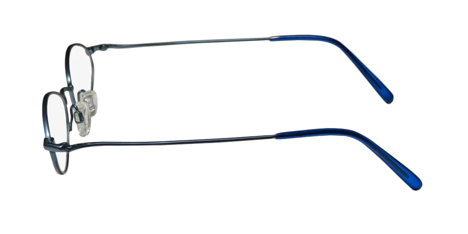Marcolin 2031 203 Eyeglasses Dark Blue 46mm Unisex 4