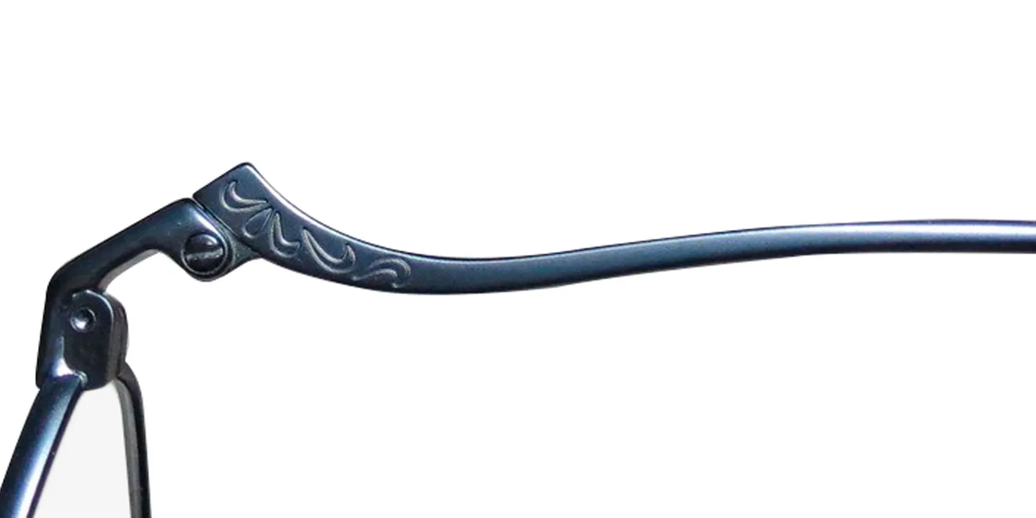 Marcolin 2031 203 Eyeglasses Dark Blue 46mm Unisex 6