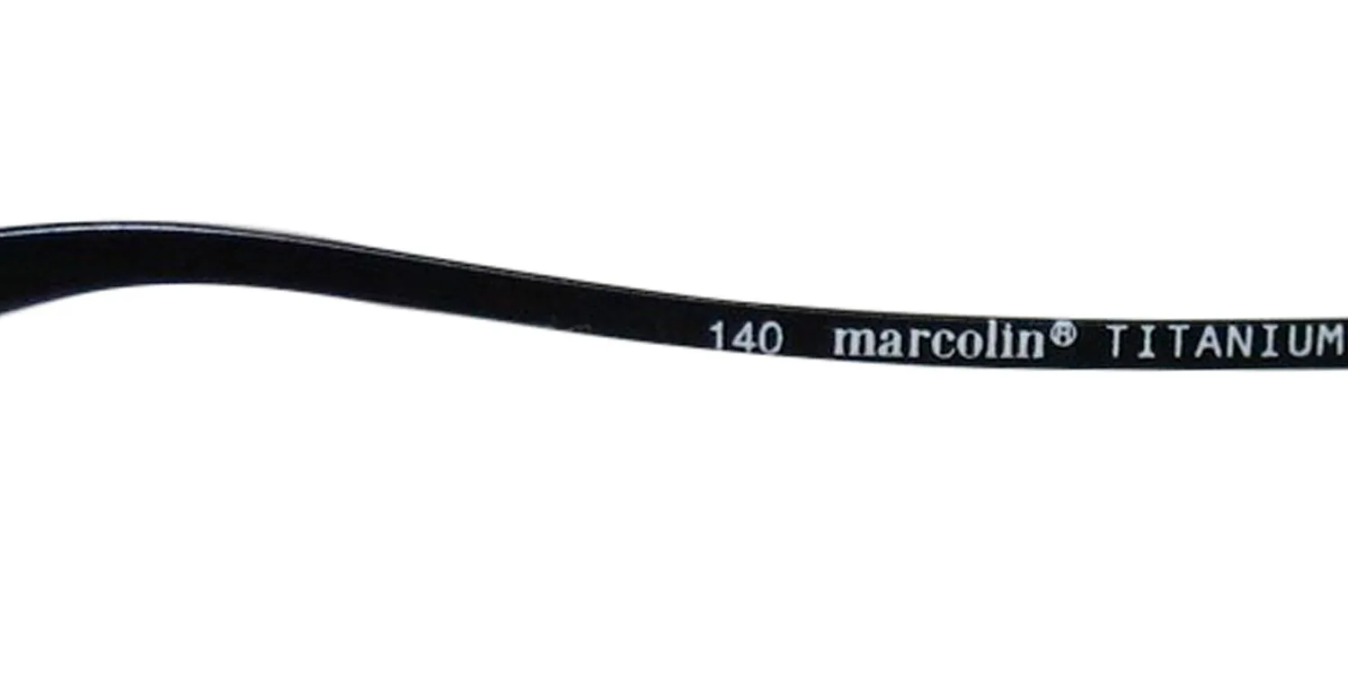 Marcolin 2031 203 Eyeglasses Dark Blue 46mm Unisex 7