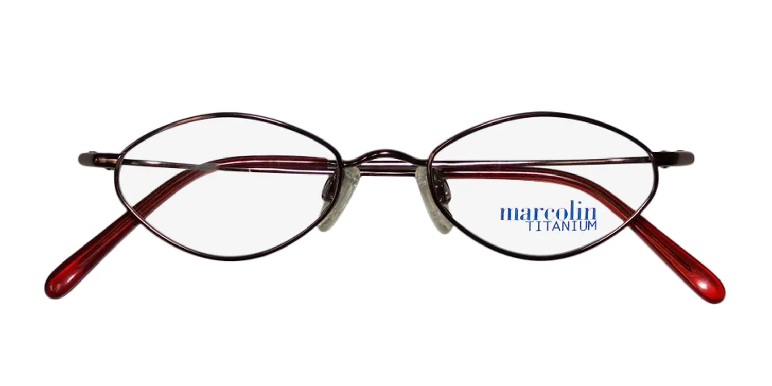 Marcolin 2031 310 Eyeglasses Dark Brown 46mm Unisex 2