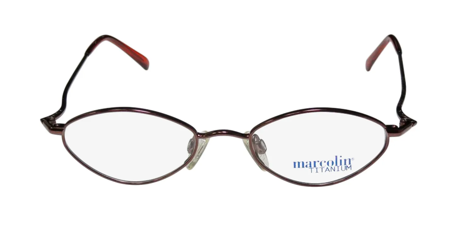 Marcolin 2031 310 Eyeglasses Dark Brown 46mm Unisex 3