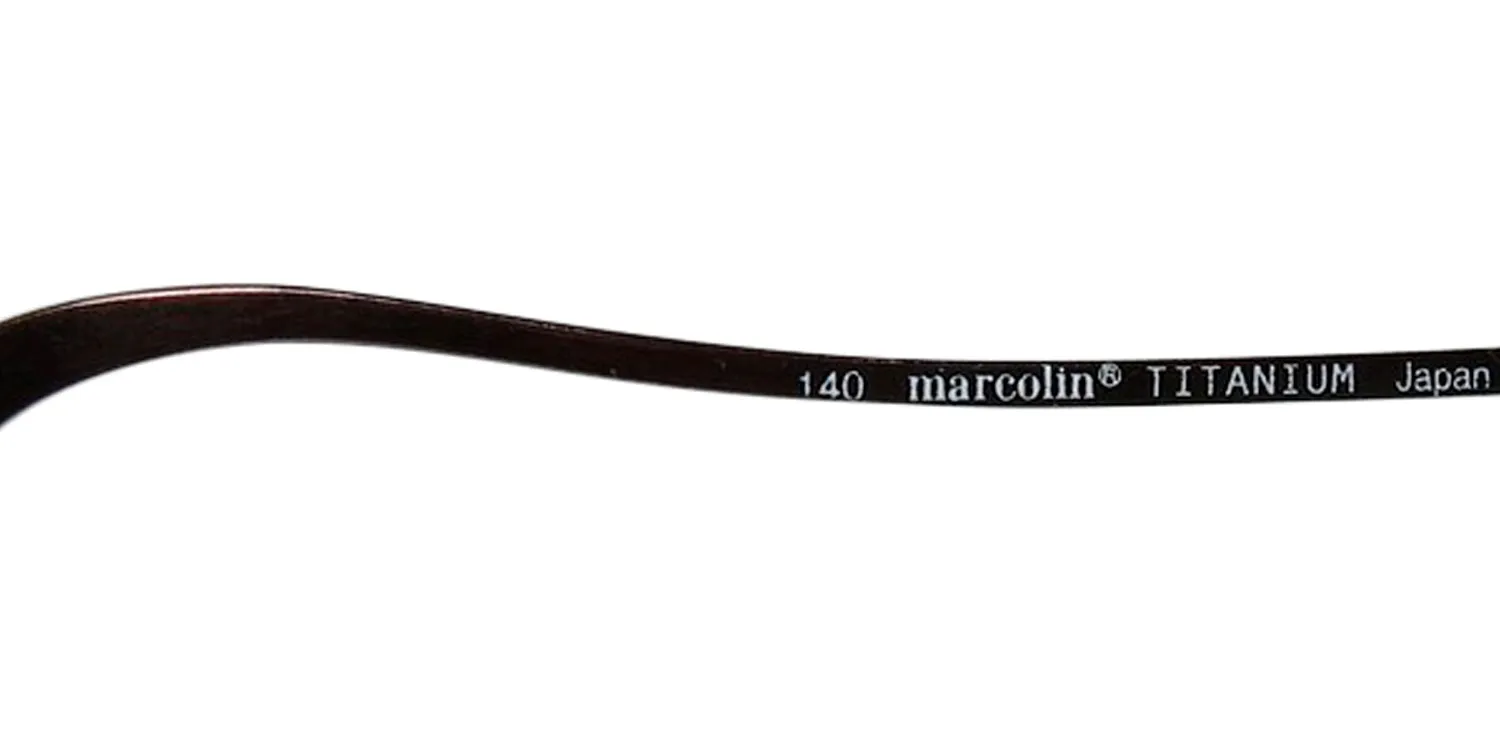 Marcolin 2031 310 Eyeglasses Dark Brown 46mm Unisex 7
