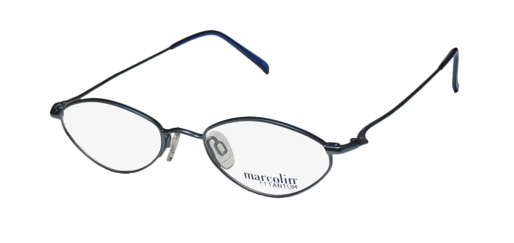 Marcolin 2031 203 Eyeglasses Dark Blue 48mm Unisex