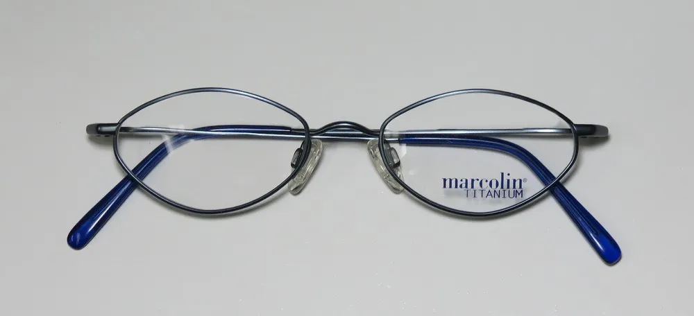 Marcolin 2031 203 Eyeglasses Dark Blue 48mm Unisex 2