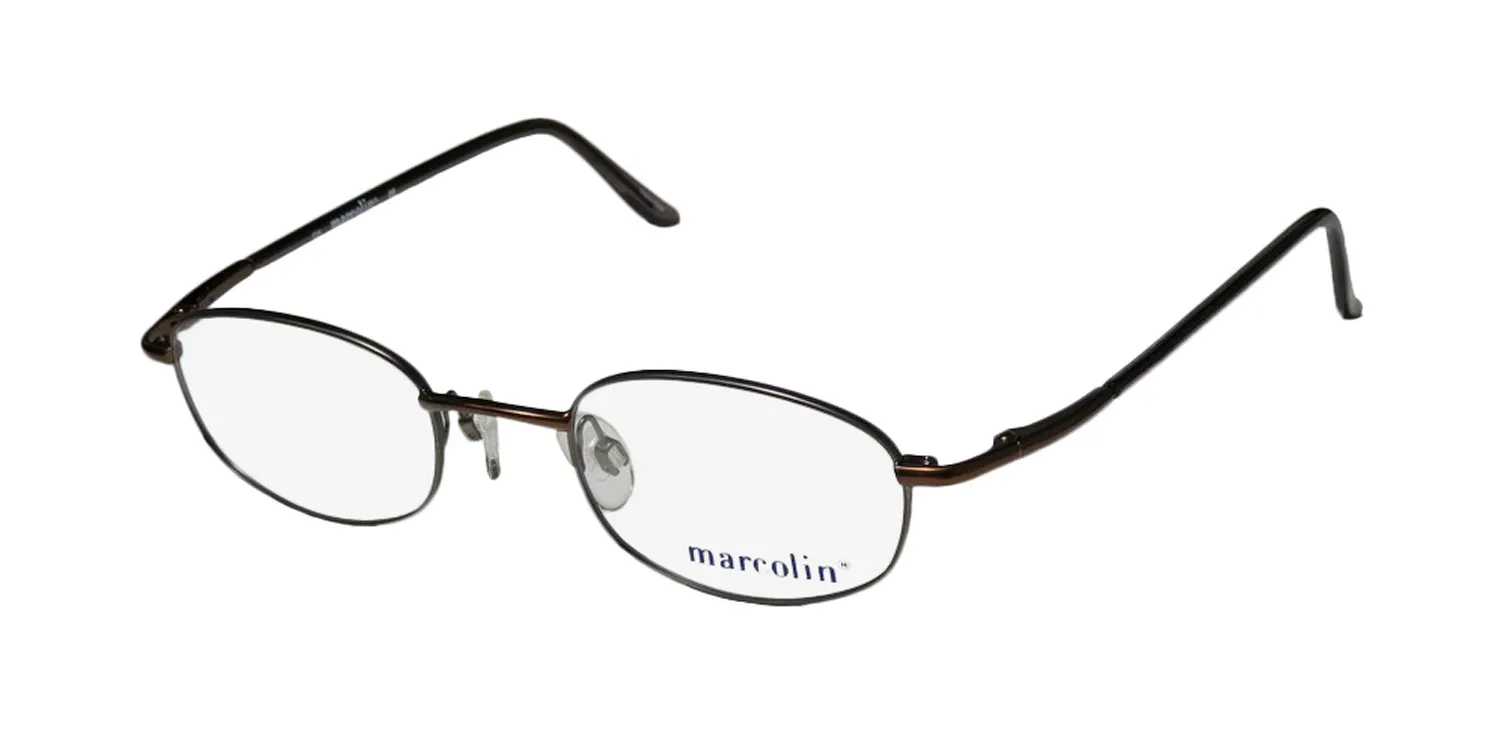 Marcolin 6722 535 Eyeglasses Dark Brown 45mm Unisex