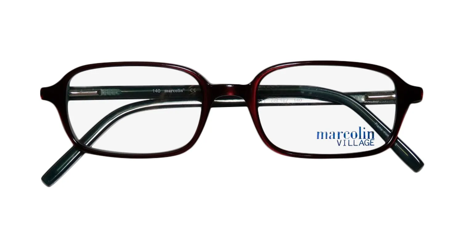 Marcolin 771 187 Eyeglasses Burgundy 50mm Unisex 2