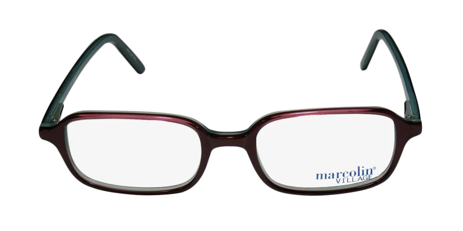 Marcolin 771 187 Eyeglasses Burgundy 50mm Unisex 3