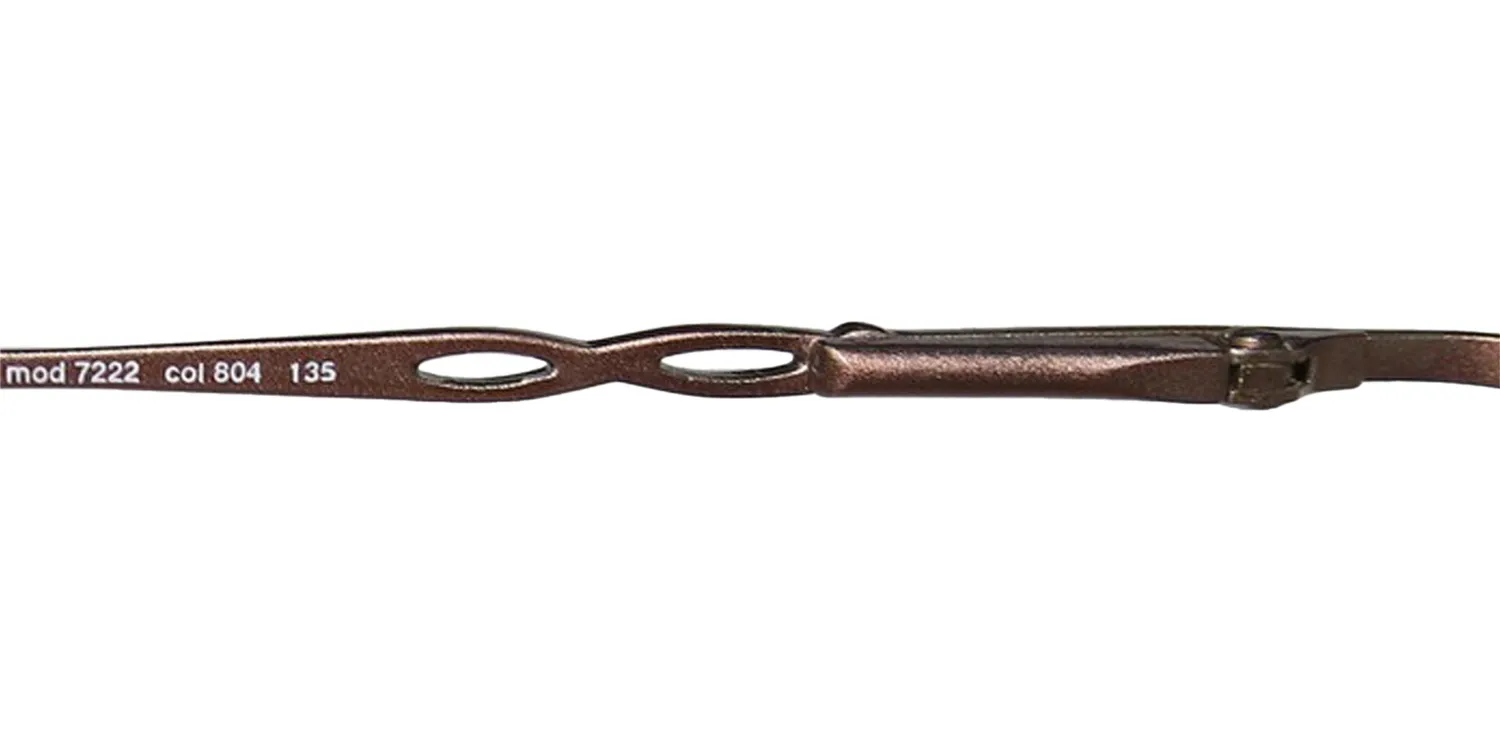 Marcolin 7222 804 Eyeglasses Taupe 53mm 8