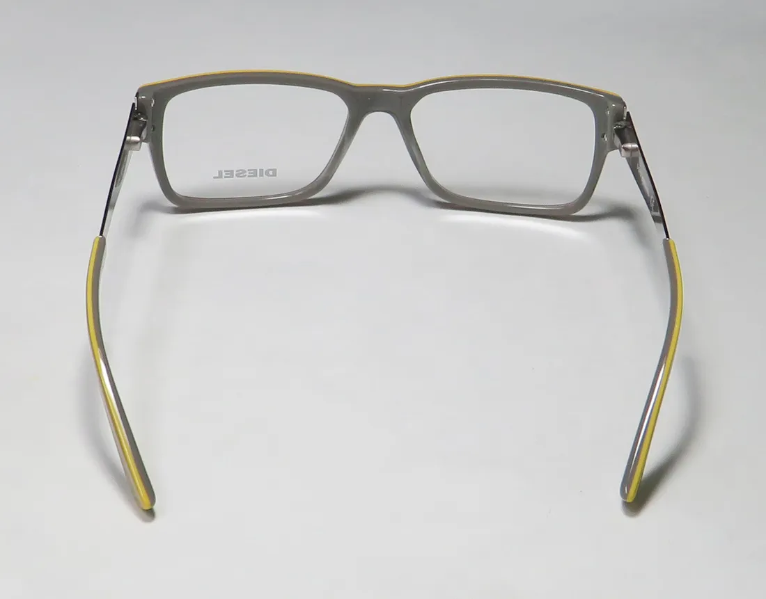 Diesel DL5027 041 Eyeglasses Yellow 53mm Unisex 5