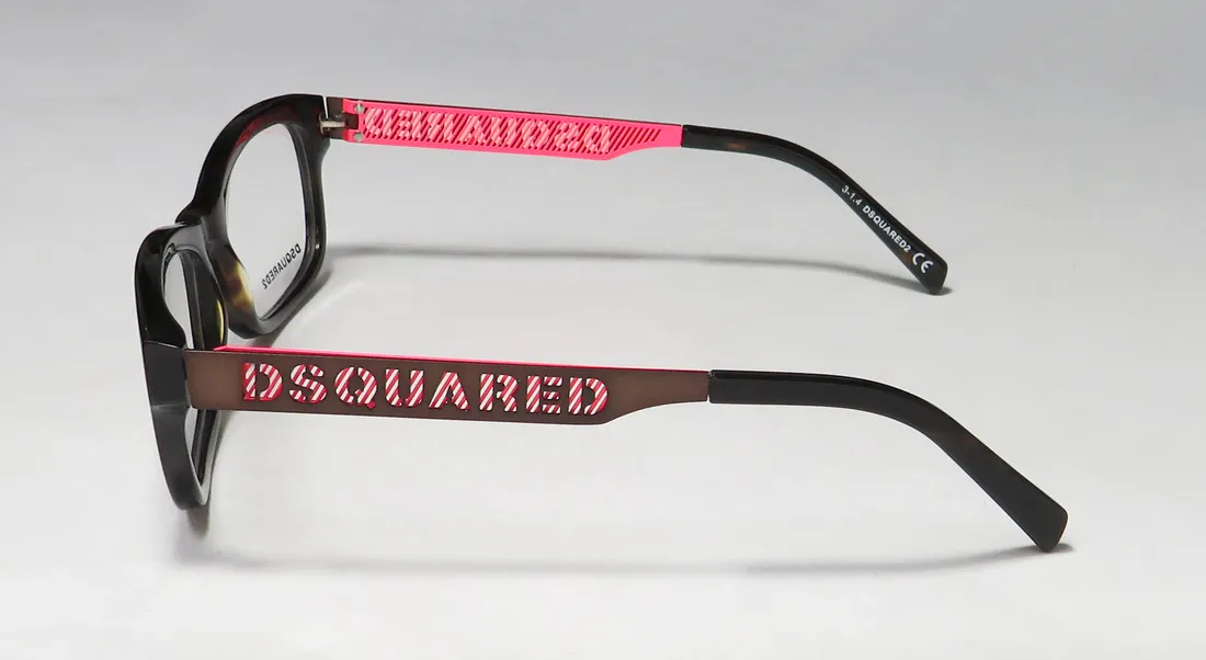 DSQUARED2 Dq 5095 052 Eyeglasses Black 54mm Unisex 4