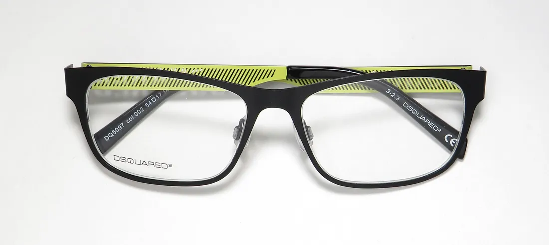DSQUARED2 Dq 5097 002 Eyeglasses Black 54mm Unisex 2