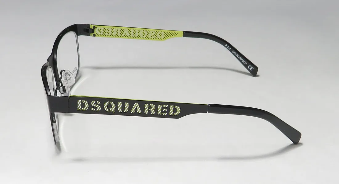 DSQUARED2 Dq 5097 002 Eyeglasses Black 54mm Unisex 4