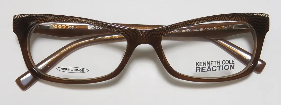 Kenneth Cole 746 050 Eyeglasses Brown 53mm 2