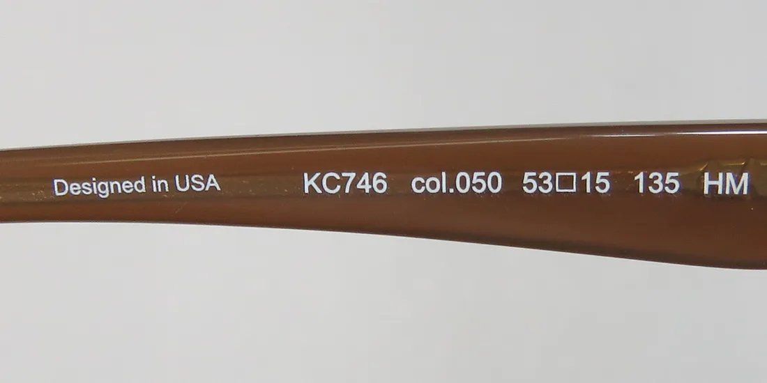 Kenneth Cole 746 050 Eyeglasses Brown 53mm 8