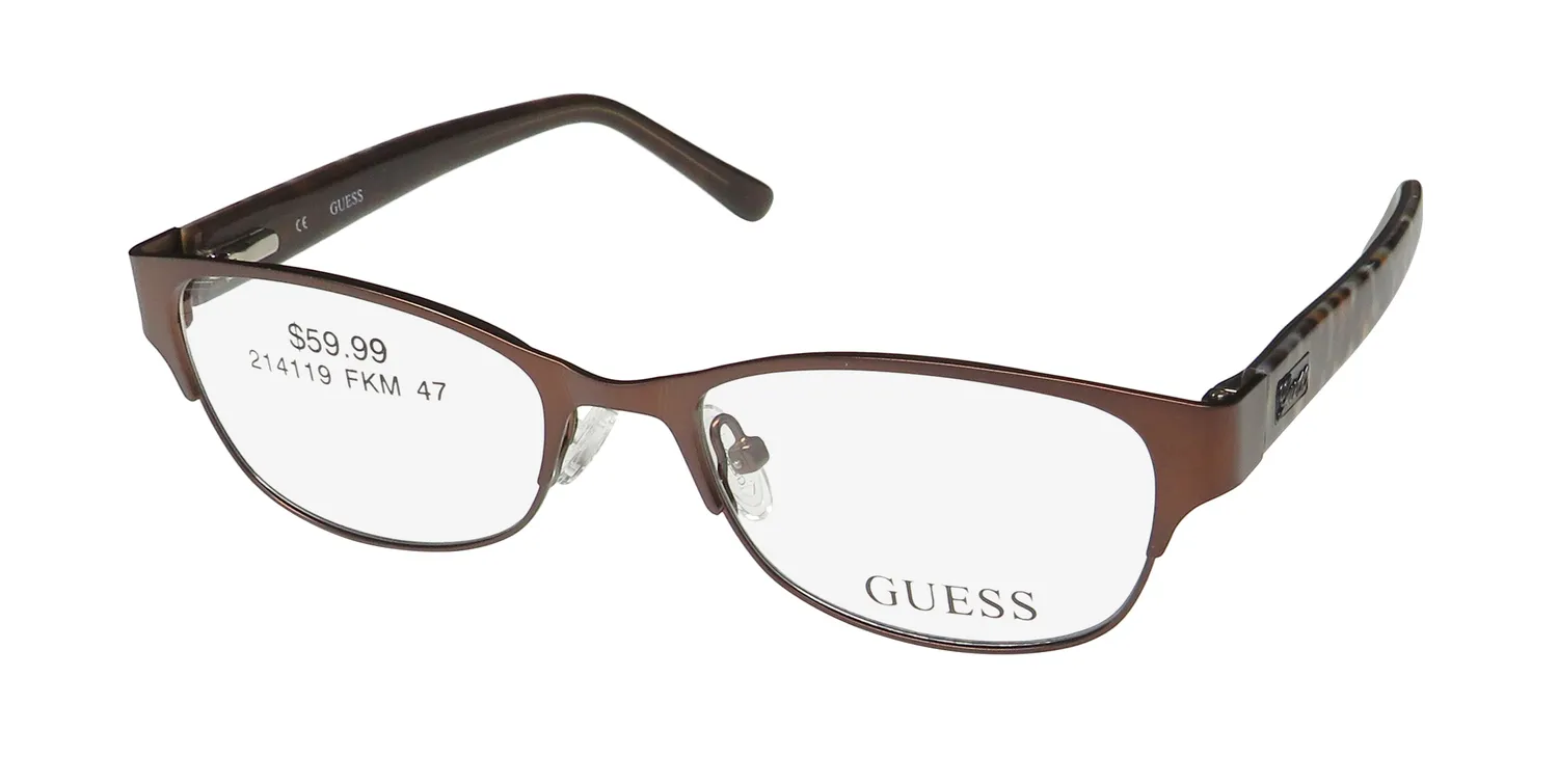 Guess 9123 brn Eyeglasses Brown 47mm