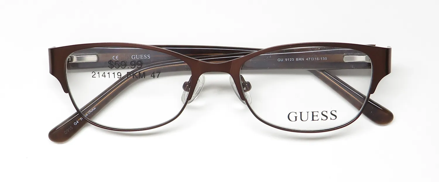 Guess 9123 brn Eyeglasses Brown 47mm 2