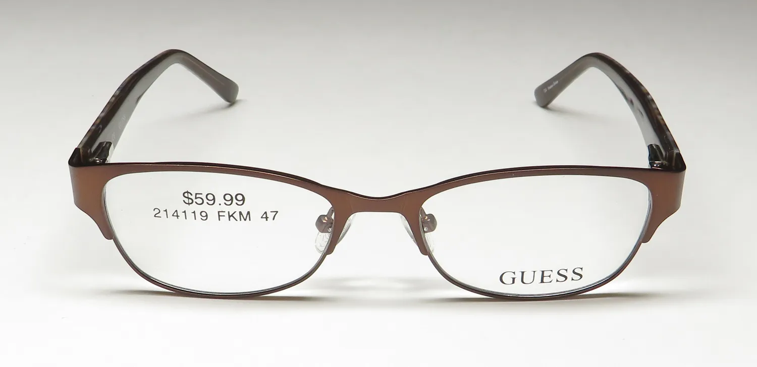 Guess 9123 brn Eyeglasses Brown 47mm 3