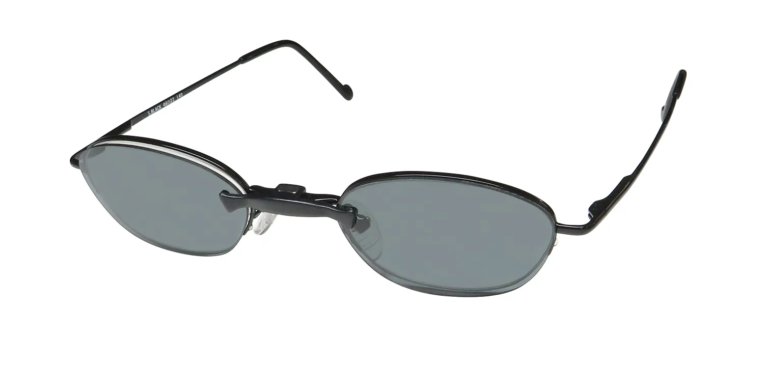 Elite Eyewear Clever Clip 106 shiny black Eyeglasses Shiny Black 46mm Unisex