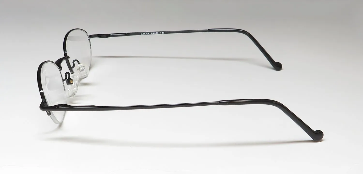 Elite Eyewear Clever Clip 106 shiny black Eyeglasses Shiny Black 46mm Unisex 4