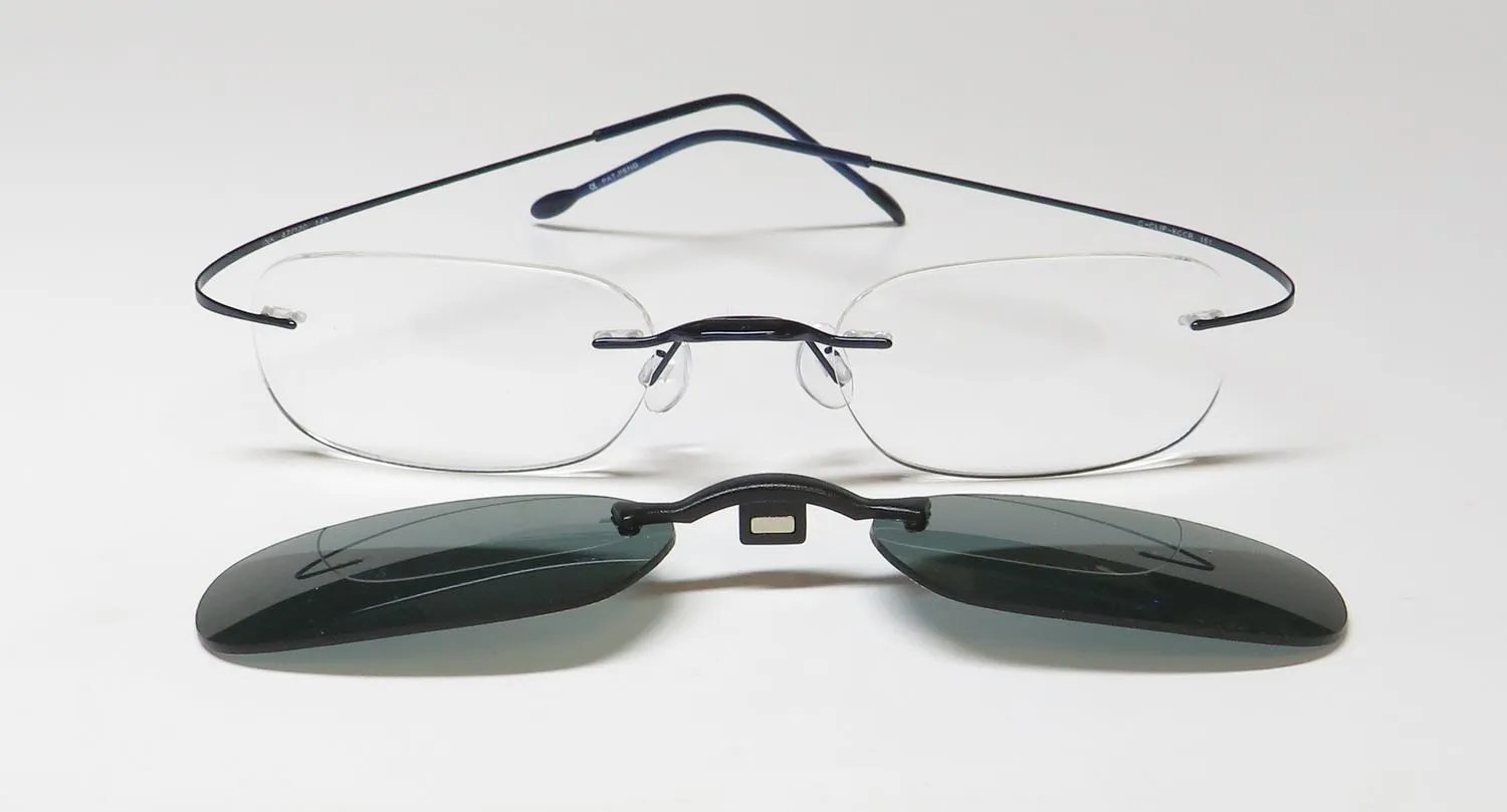 Elite Eyewear C-Clip 151 ink Eyeglasses Ink 47mm Unisex 2
