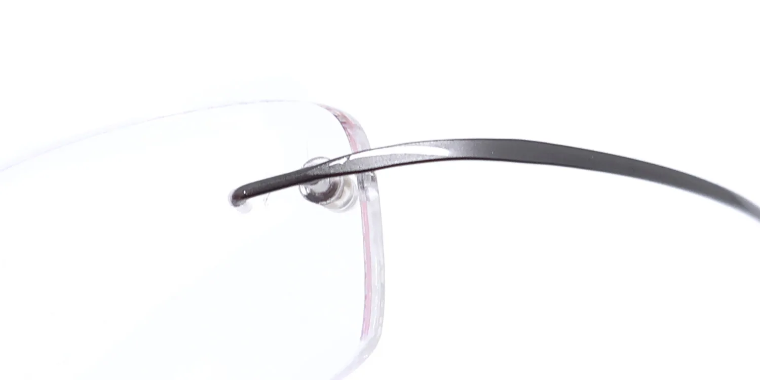 Elite Eyewear C-Clip 156 ptnm Eyeglasses Platinum 45mm Unisex 7