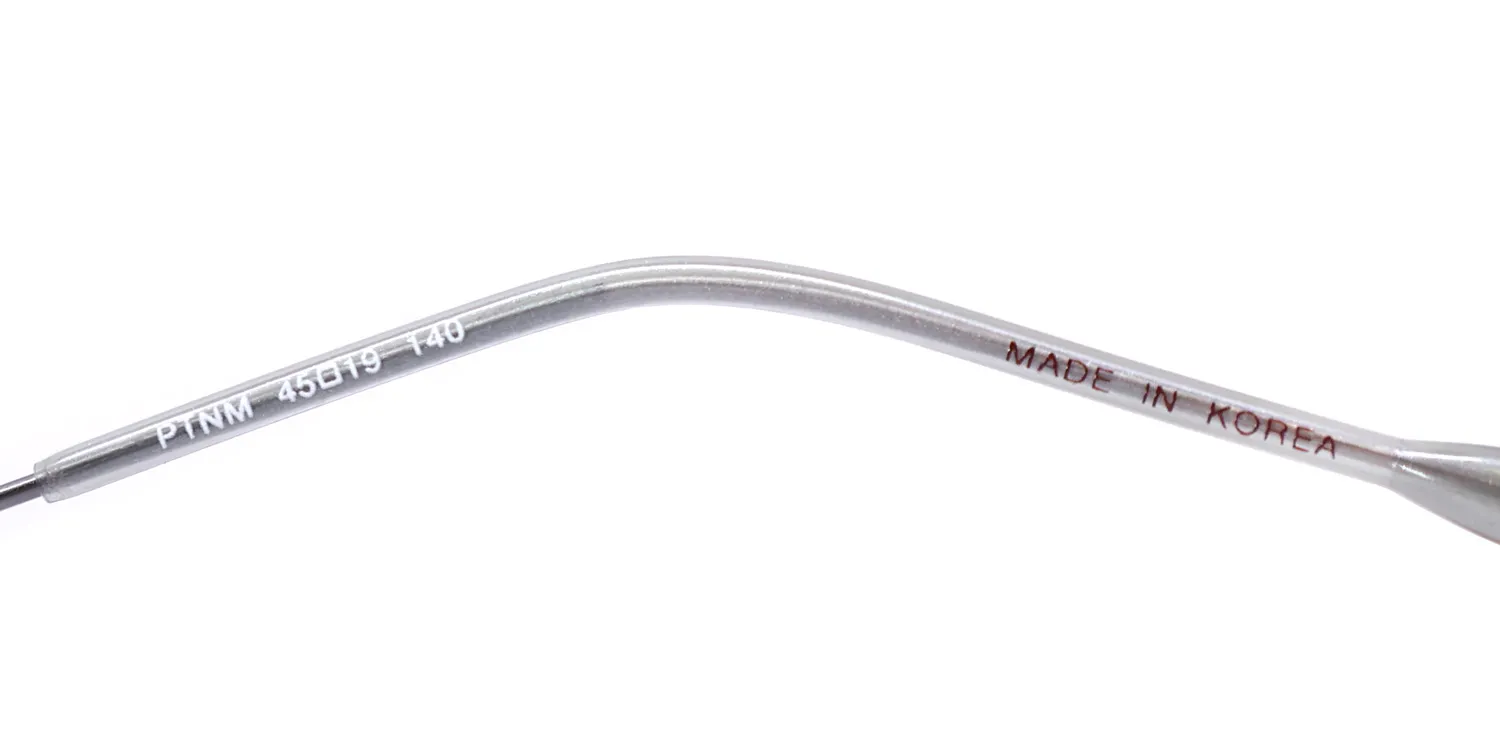 Elite Eyewear C-Clip 156 ptnm Eyeglasses Platinum 45mm Unisex 8