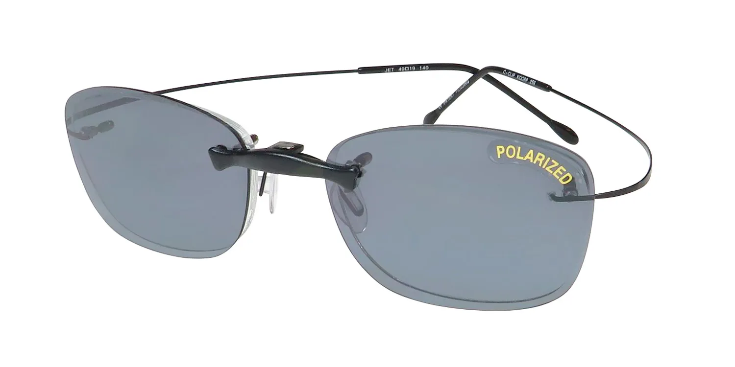 Elite Eyewear C-Clip 259 jet Eyeglasses Jet 49mm Unisex