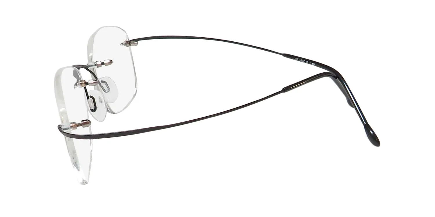 Elite Eyewear C-Clip 259 jet Eyeglasses Jet 49mm Unisex 3