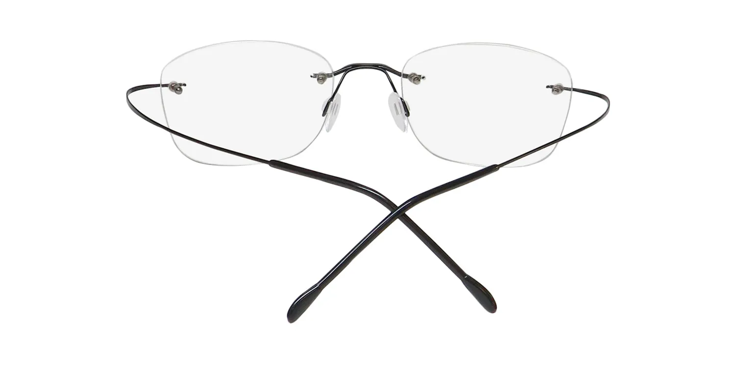 Elite Eyewear C-Clip 259 jet Eyeglasses Jet 49mm Unisex 4