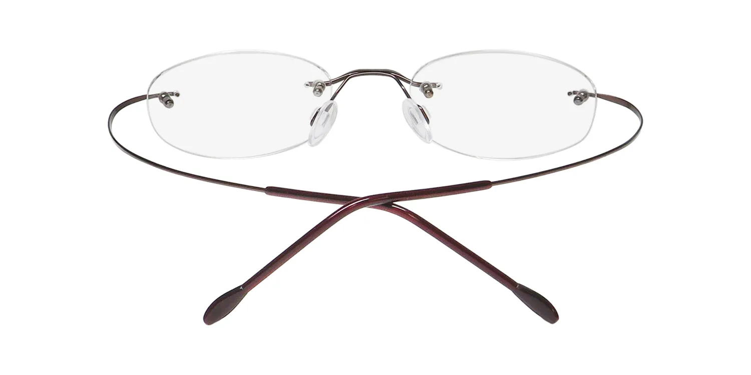 Elite Eyewear 252 C-Clip mocha Eyeglasses Mocha 45mm Unisex 5