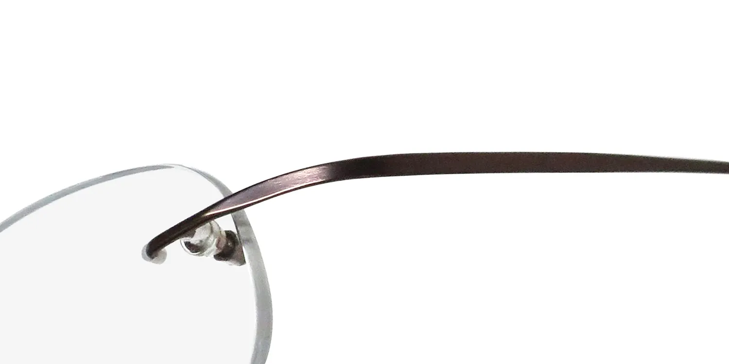 Elite Eyewear 252 C-Clip mocha Eyeglasses Mocha 45mm Unisex 6