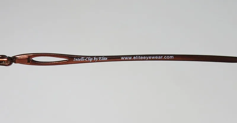 Elite Eyewear 712 red / gold Eyeglasses Red 51mm 8