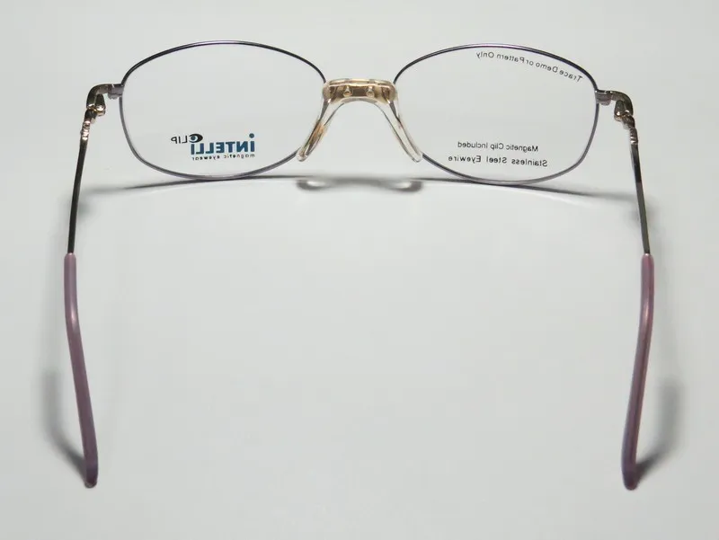 Elite Eyewear Intelli Clip 713 lavender/gold Eyeglasses Light Purple 54mm 6