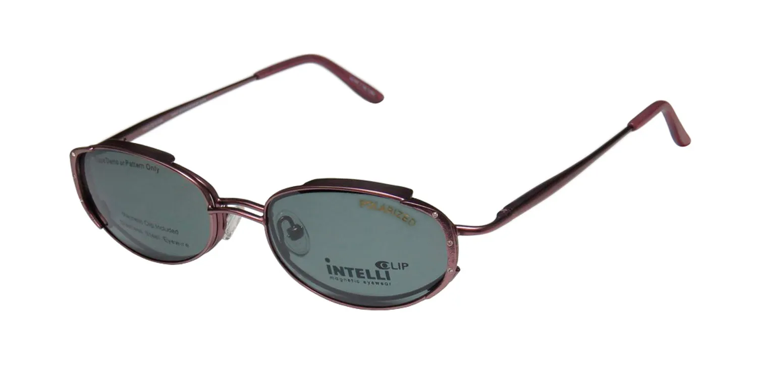 Elite Eyewear 717 amethyst Eyeglasses Plum 49mm