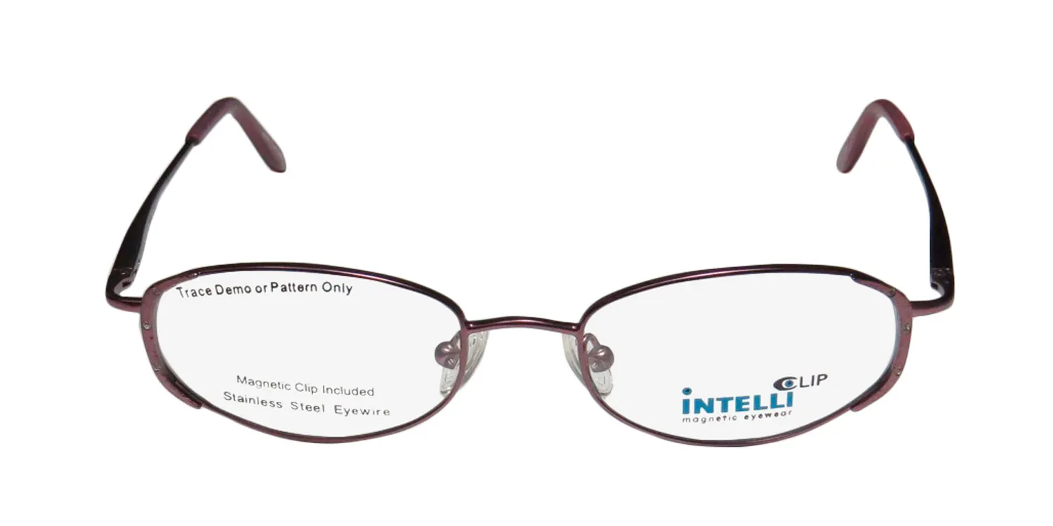 Elite Eyewear 717 amethyst Eyeglasses Plum 49mm 4