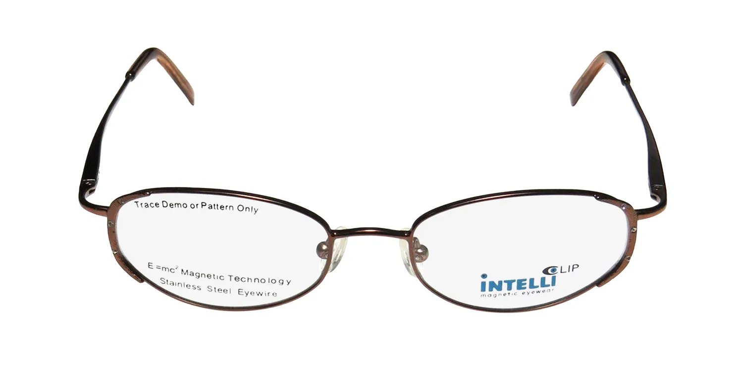 Elite Eyewear 717 brown Eyeglasses Brown 49mm 4