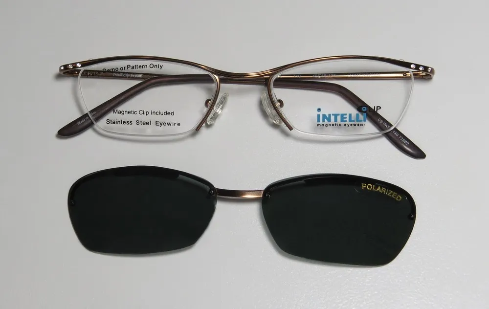 Elite Eyewear 719 light brown Eyeglasses Light Brown 49mm 3