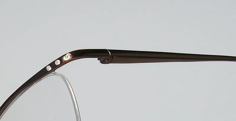 Elite Eyewear 719 light brown Eyeglasses Light Brown 49mm 7