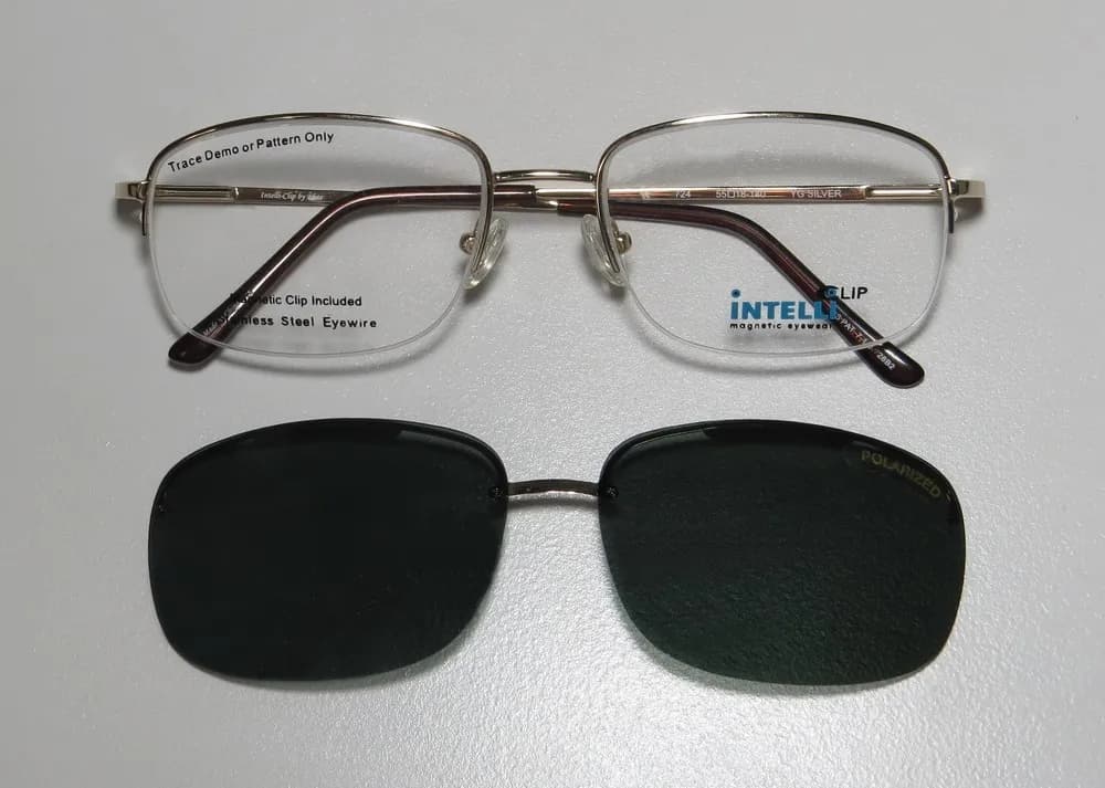 Elite Eyewear 724 yg silver Eyeglasses Gold 55mm Unisex 2